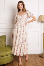 Load image into Gallery viewer, SUNSET GAZING WOVEN MIDI DRESS