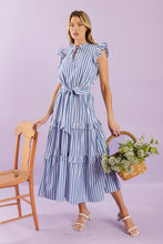 Load image into Gallery viewer, WHEN LIFE GIVES YOU WOVEN MIDI DRESS