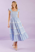 Load image into Gallery viewer, SWING OF THINGS WOVEN MIDI DRESS