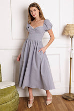 Load image into Gallery viewer, IT'S MY DAY WOVEN MIDI DRESS