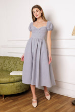 Load image into Gallery viewer, IT'S MY DAY WOVEN MIDI DRESS