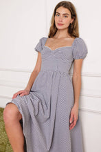 Load image into Gallery viewer, IT'S MY DAY WOVEN MIDI DRESS