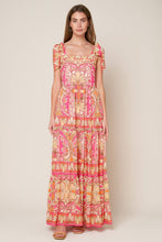 Load image into Gallery viewer, IMPRESSIVE FLIRT BLUE WOVEN MAXI DRESS