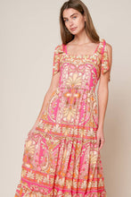 Load image into Gallery viewer, IMPRESSIVE FLIRT BLUE WOVEN MAXI DRESS