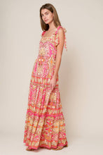 Load image into Gallery viewer, IMPRESSIVE FLIRT BLUE WOVEN MAXI DRESS