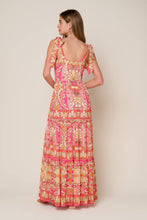 Load image into Gallery viewer, IMPRESSIVE FLIRT BLUE WOVEN MAXI DRESS