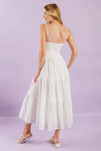 Load image into Gallery viewer, ENCHANTING MOMENTS WOVEN MIDI DRESS
