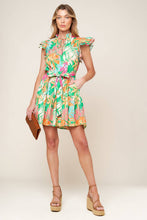 Load image into Gallery viewer, SHINE WITH ME WOVEN MINI DRESS