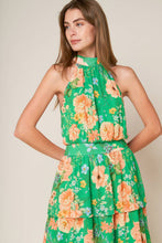 Load image into Gallery viewer, PORCELAIN BLOOM WOVEN MAXI DRESS
