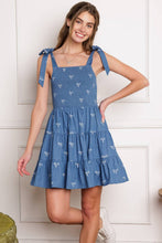 Load image into Gallery viewer, DUSK ENCHANTMENT WOVEN MINI DRESS