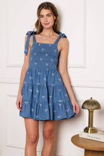 Load image into Gallery viewer, DUSK ENCHANTMENT WOVEN MINI DRESS