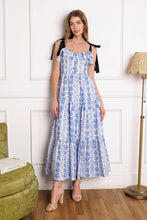 Load image into Gallery viewer, OFF FOR THE DAY WOVEN MIDI DRESS