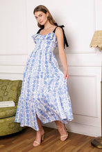 Load image into Gallery viewer, OFF FOR THE DAY WOVEN MIDI DRESS