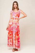 Load image into Gallery viewer, DRIVE-IN MOVIE WOVEN MAXI DRESS