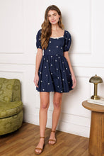 Load image into Gallery viewer, SEASIDE CHARM WOVEN MINI DRESS