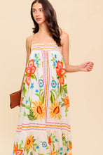 Load image into Gallery viewer, SAID AND DONE IVORY WOVEN MAXI DRESS