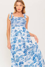 Load image into Gallery viewer, WHEN IN ROME WOVEN MIDI DRESS