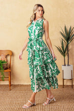 Load image into Gallery viewer, PARK AVENUE WOVEN WOVEN MIDI DRESS