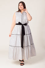 Load image into Gallery viewer, OUT OF REACH WOVEN MIDI DRESS