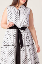 Load image into Gallery viewer, OUT OF REACH WOVEN MIDI DRESS