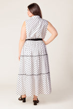 Load image into Gallery viewer, OUT OF REACH WOVEN MIDI DRESS