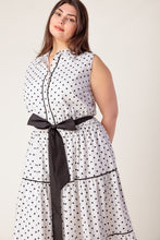 Load image into Gallery viewer, OUT OF REACH WOVEN MIDI DRESS