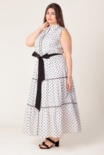 Load image into Gallery viewer, OUT OF REACH WOVEN MIDI DRESS