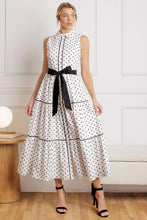 Load image into Gallery viewer, OUT OF REACH WOVEN MIDI DRESS