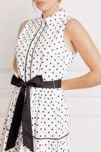 Load image into Gallery viewer, OUT OF REACH WOVEN MIDI DRESS