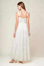 Load image into Gallery viewer, AFTER THE RAIN WHITE LACE MAXI DRESS