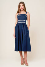 Load image into Gallery viewer, BUNCHES OF LOVE WOVEN MIDI DRESS