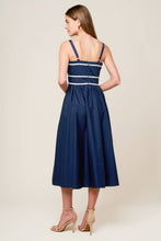 Load image into Gallery viewer, BUNCHES OF LOVE WOVEN MIDI DRESS
