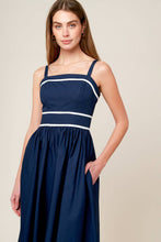 Load image into Gallery viewer, BUNCHES OF LOVE WOVEN MIDI DRESS