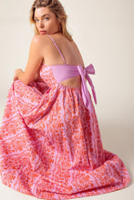 Load image into Gallery viewer, THE EVETTE PINK WOVEN MIDI DRESS