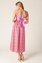 Load image into Gallery viewer, THE EVETTE PINK WOVEN MIDI DRESS