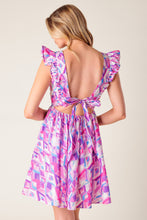 Load image into Gallery viewer, BETTER WITHOUT YOU WOVEN MINI DRESS