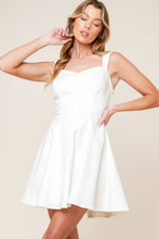 Load image into Gallery viewer, LAST YOUR CHANCE DENIM WOVEN MINI DRESS