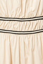 Load image into Gallery viewer, TERRIFIC TIMING CREAM WOVEN MIDI DRESS