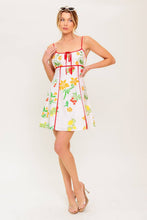 Load image into Gallery viewer, HEART OF GOLD WOVEN MINI DRESS