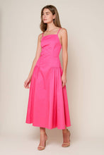Load image into Gallery viewer, SLEEK ESSENCE WOVEN MIDI DRESS