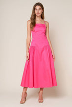 Load image into Gallery viewer, SLEEK ESSENCE WOVEN MIDI DRESS