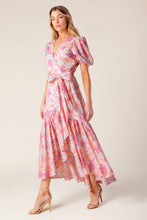 Load image into Gallery viewer, BLESS YOUR HEART CORAL WOVEN MINI DRESS