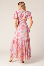 Load image into Gallery viewer, BLESS YOUR HEART CORAL WOVEN MINI DRESS