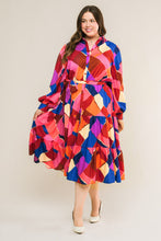 Load image into Gallery viewer, WISE WOMAN WOVEN MIDI DRESS
