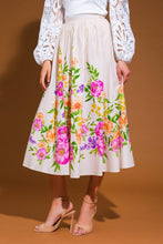 Load image into Gallery viewer, SAGAMORE CREEK LAND WOVEN MIDI SKIRT