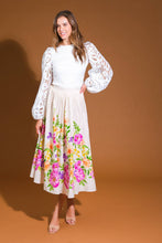 Load image into Gallery viewer, SAGAMORE CREEK LAND WOVEN MIDI SKIRT