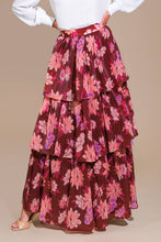 Load image into Gallery viewer, GARDEN ROMANCE WOVEN MAXI SKIRT