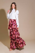 Load image into Gallery viewer, GARDEN ROMANCE WOVEN MAXI SKIRT