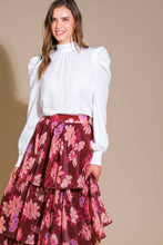 Load image into Gallery viewer, GARDEN ROMANCE WOVEN MAXI SKIRT