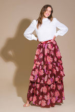Load image into Gallery viewer, GARDEN ROMANCE WOVEN MAXI SKIRT